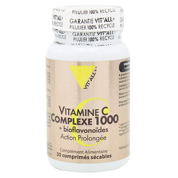 Vitamine C Complexe 1000 30 comprimés sécables