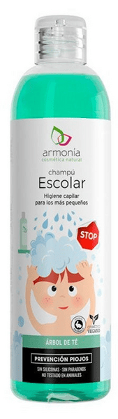 Armonia 5 X Champú Escolar Antipiojos 300 Ml - Imagen 3