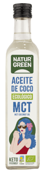 Naturgreen Aceite De Coco Mct Bio 500 Ml
