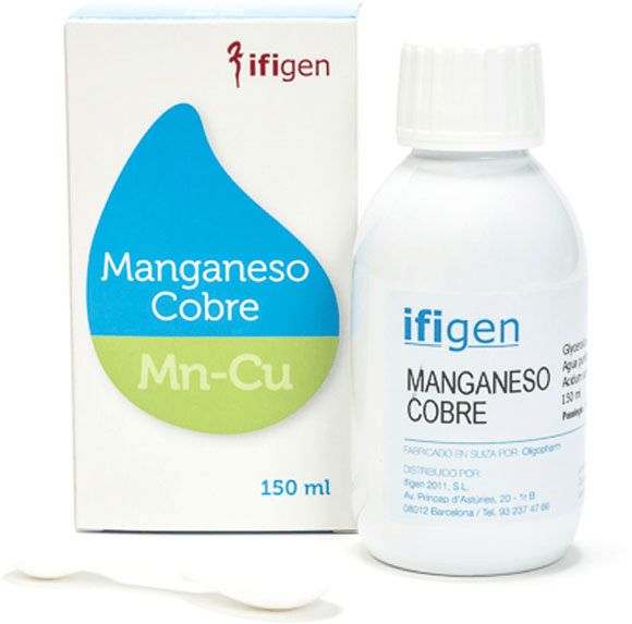 ifigen oligoelementos manganeso  cobre 150 ml