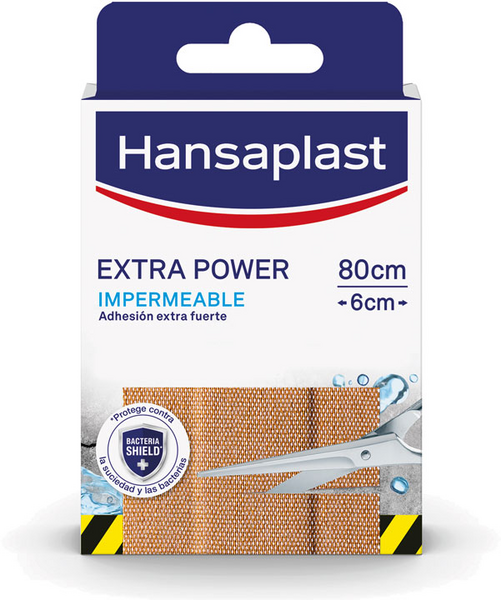 Hansaplast Apósito Impermeable Extra Fuerte 80mx6cm