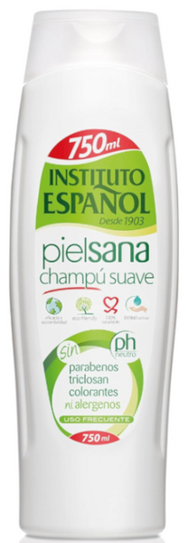 Instituto Español Champú Suave Piel Sana  750ml