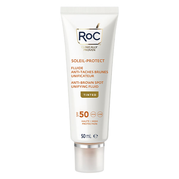 Soleil Protect Fluide teinté Anti-Taches Brunes Unificateur SPF50 50ml