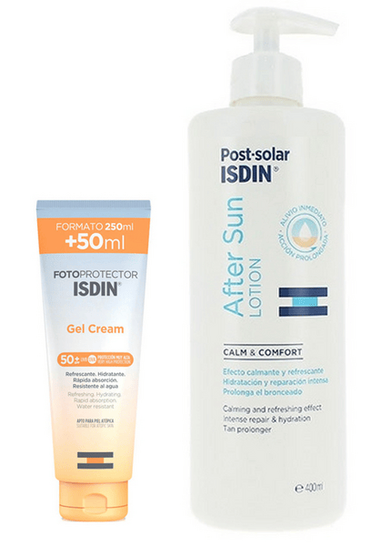Isdin Fotoprotector Extrem 50+ Gel 250 ml + AfterSun 400 ml