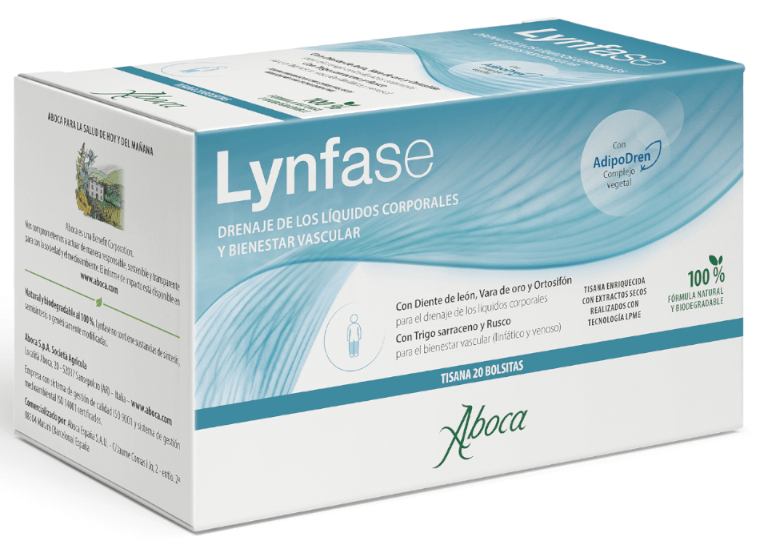 Aboca Lynfase Tisana Drenaje 20 Bolsitas