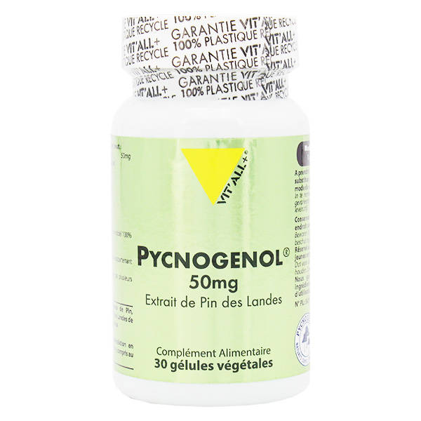 Pycnogenol 50mg 30 gélules végétales