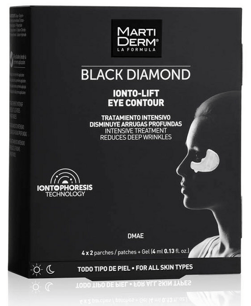 Martiderm Black Diamond Ionto-Lift ContornoOjos 4x2 parches + gel 4 ml