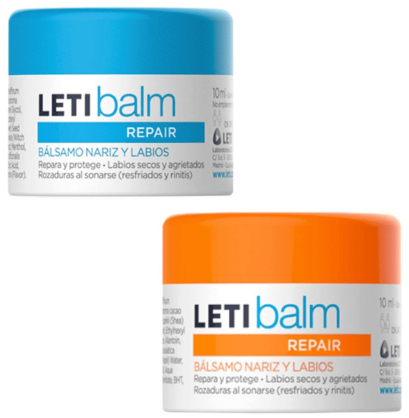 Leti Letibalm Bálsamo 10 ml+ Pediátrico Nariz y Labios 10 ml