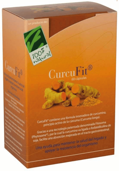 Cien Por Cien Natural Meriva Curcufit 30Caps - Imagen 3