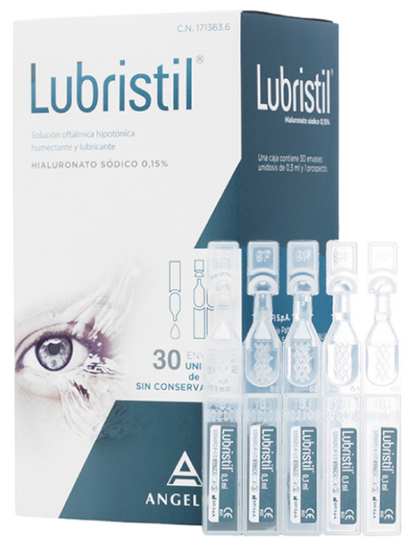 Lubristil Solución Oftálmica Lubricante 30 Uds