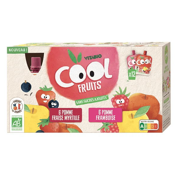 Cool Fruits Biparfums 2 recettes Gourdes de 12 x90g 3
