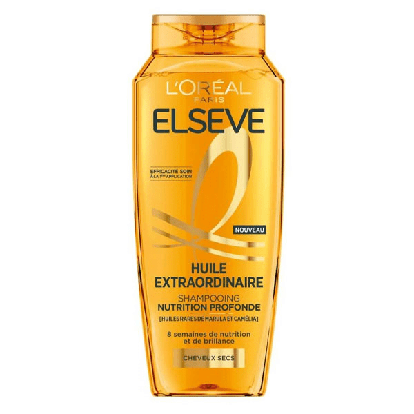 Elseve Huile Extraordinaire Shampooing Nutrition Eclat 250 ml 2