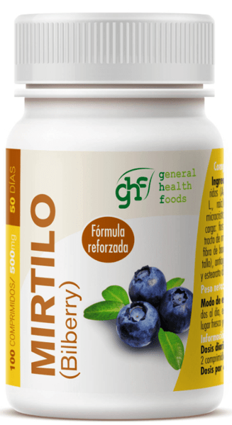 Ghf Mirtilo 100 Comprimidos