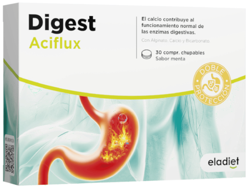 Eladiet Digest Aciflux Protect Menta 30 Comprimidos Chupables