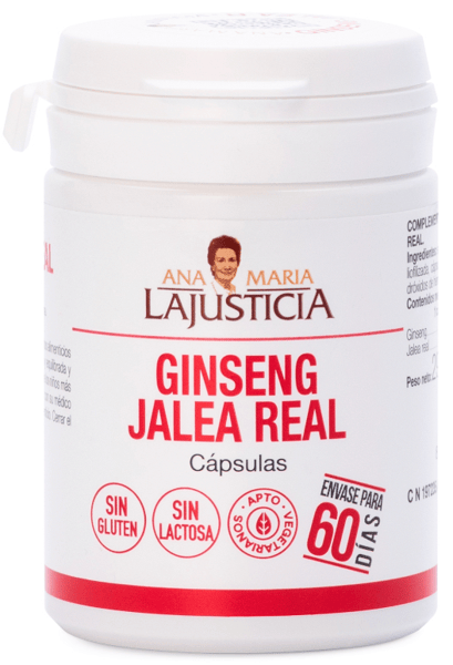 Ana Maria Lajusticia Ginseng y Jalea Real 60 Cápsulas