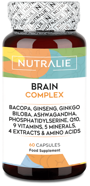 Nutralie Brain Complex Nootrópico Agilidad Mental 60 Cápsulas