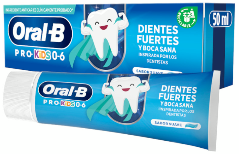 Oral-B Pasta De Dientes Pro Kids Para Niños 0-6 Años 50 Ml