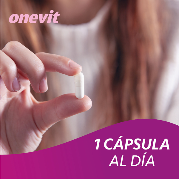 Onevit Multivitamínico Mujer 60+30 Cápsulas