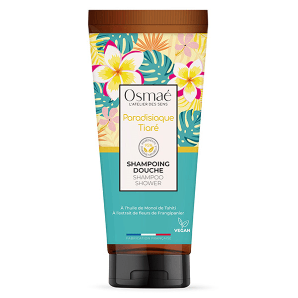 OSMAE Shampoing douche paradisiaque tiaré 200ml 2