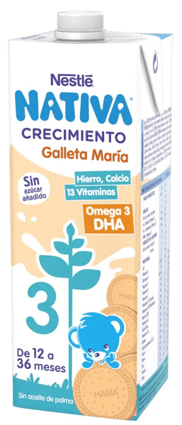 Nestle Crecimiento Junior 1+ Sabor Galleta 1L