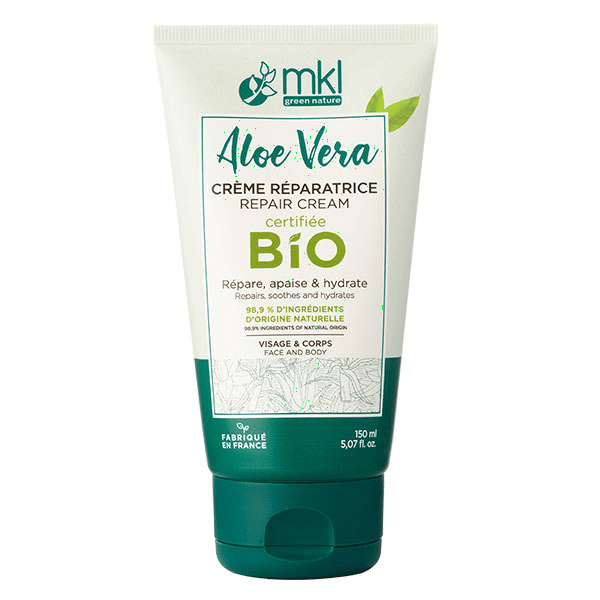 Aloe Vera Crème Réparatrice Corps Bio 150ml 5