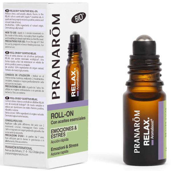 Pranarôm Aromaboost Relax Bio Roll-On 5 Ml