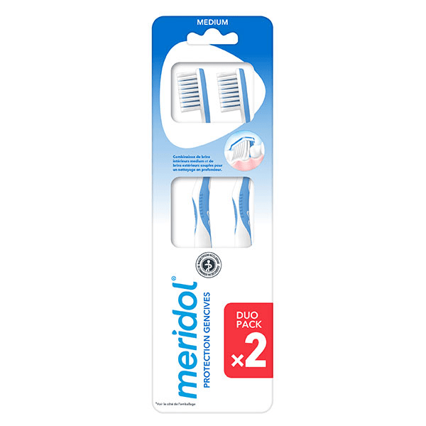 Brosse à Dents Protection Gencives Médium Lot de 2 4