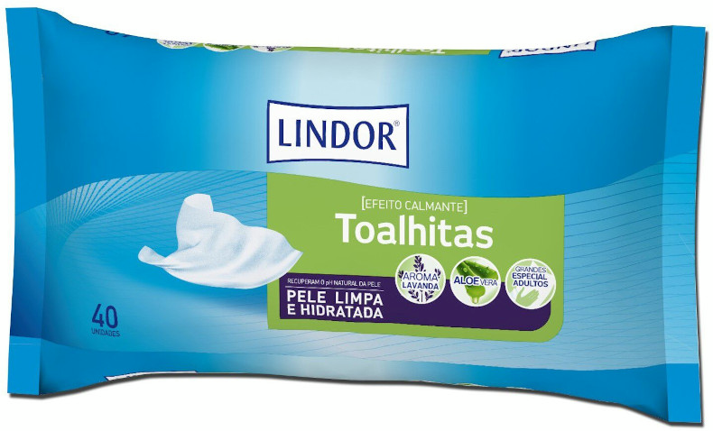 Lindor Toallitas 40 Unidades