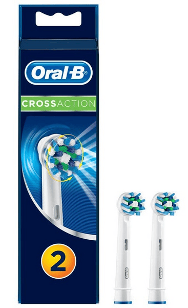Oral-B Cross Action  Recambio Cepillo Eléctrico 2 Uds