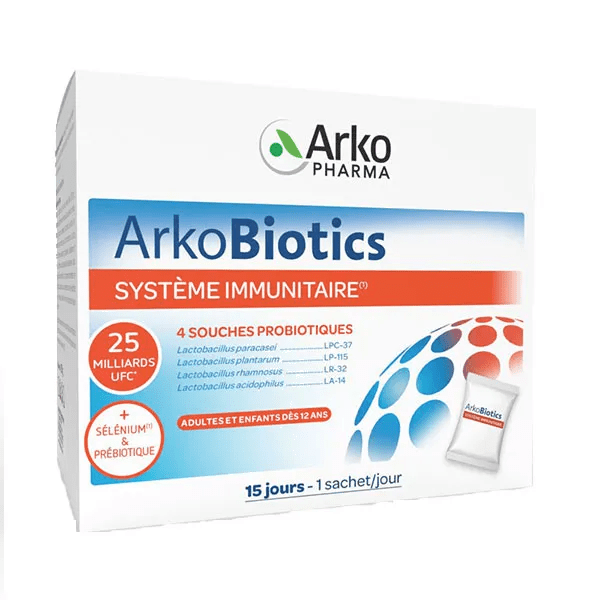 Arkobiotics Système Immunitaire probiotiques 15 sachets 4