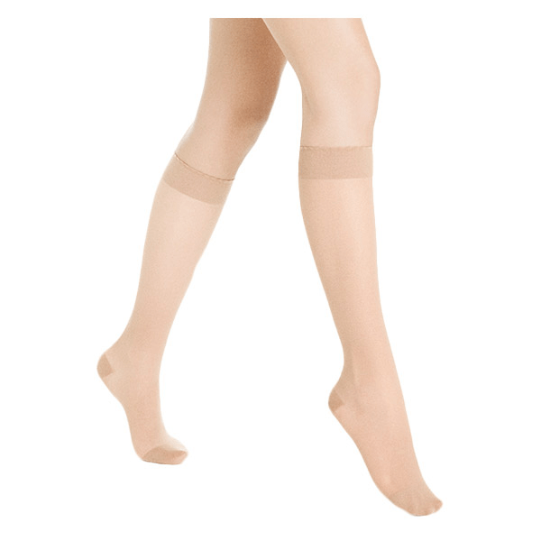 Styles Transparent Chaussettes Classe 2 Normal Taille S Beige 110