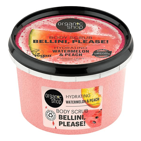 Gommage Corps Hydratant Bellini please! - Pastèque et Pêche - 250ml 2