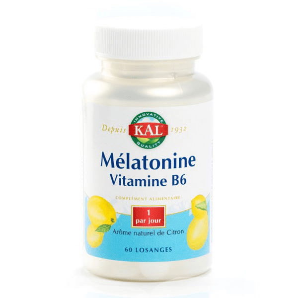 Mélatonine + Vitamine B6 60 comprimés 4