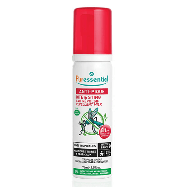 Antipique Lait Répulsif Zones Tropicales Waterproof 75 ml 3