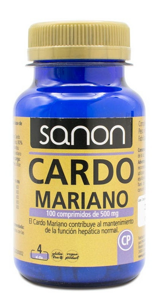 Sanon Cardo Mariano 500mg 100 Comprimidos