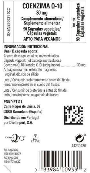 Thumbnail 1 de Solgar Coenzima Q-10 30 mg 🌱 90 Cápsulas Vegetales