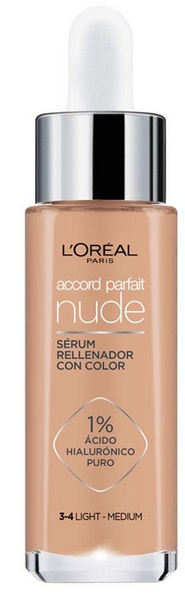 L'Oréal Paris Accord Parfait Sérum con Color Tono 3-4 Light-Medium 30 ml