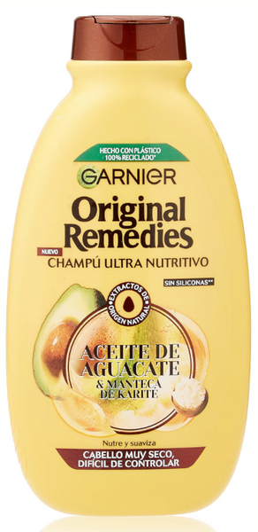 Garnier Original Remedies Champú Aceite Aguacate 300 Ml