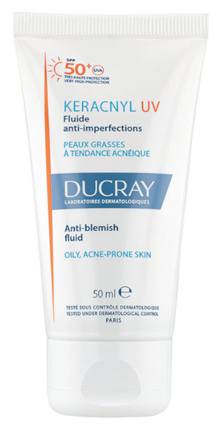 Ducray Keracnyl UV Fluido Antimperfecciones 50 Ml