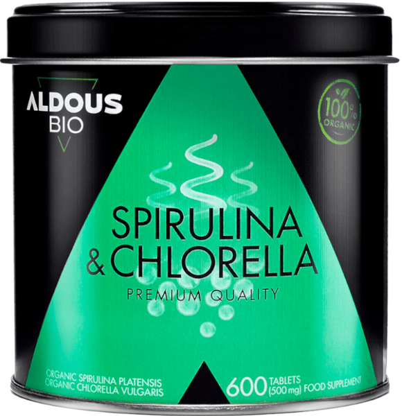 Aldous Bio 5 X Espirulina Y Chlorella Eco 1500Mg 600 Comprimidos De 500Mg - Imagen 3