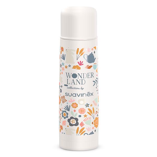Suavinex, Wonderland, Bouteille Isotherme - Wonderland Liberty beige - 500ml 3