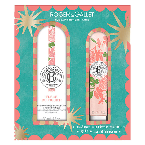 Coffret Eau Parfumée Bienfaisante Fleur de Figuier 30ml + Crème Mains 30ml