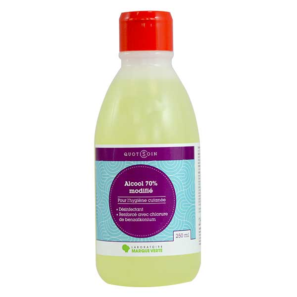 Quotisoin Alcool Modifié 70% Flacon 250ml