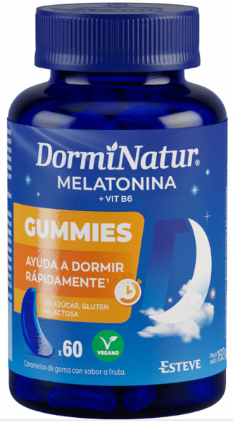 Dorminatur Gummies Melatonina Y Vitamina B6 60 Gominolas