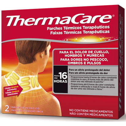 Thermacare cuello, hombros y muñecas 2 Parches - Atida