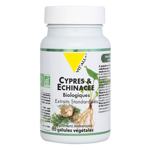 Cyprès & Echinacée Bio Extraits Standardisés 30 gélules végétales