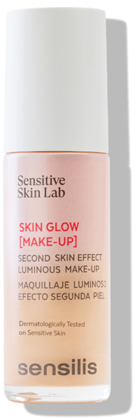 Sensilis Skin Glow Makeup Base de Maquillaje Luminosa Tono Pêche Dore 05 30 ml