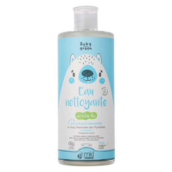 Baby Green Eau Nettoyante Bio 1L 4