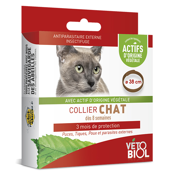 Comparer les prix de Vétobiol Antiparasitaire Collier Chat/Chaton