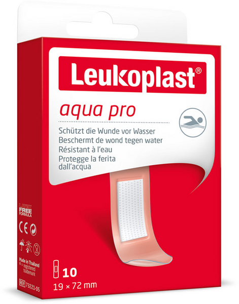 Leukoplast Aqua Pro 19 Mm X 72 Mm 10 Unidades